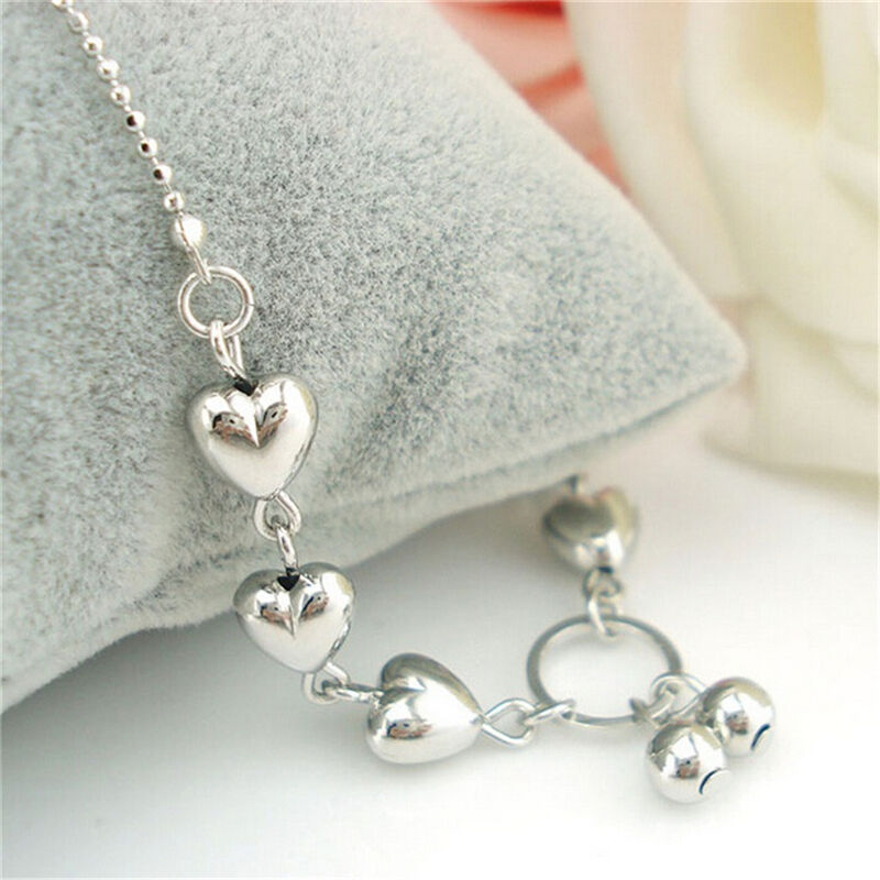 Women Heart Cherries Chain Anklets Bracelet Barefoot SandalsBeach Foot Jewe~Z Rf