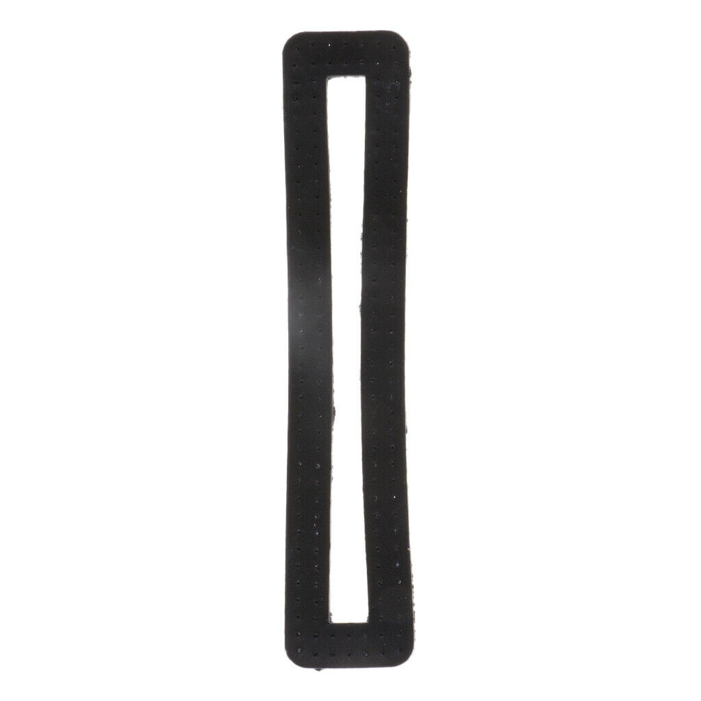 Sew on Leather Zipper Frame DIY Handbag Purse Accessories for 15cm Zippers Black