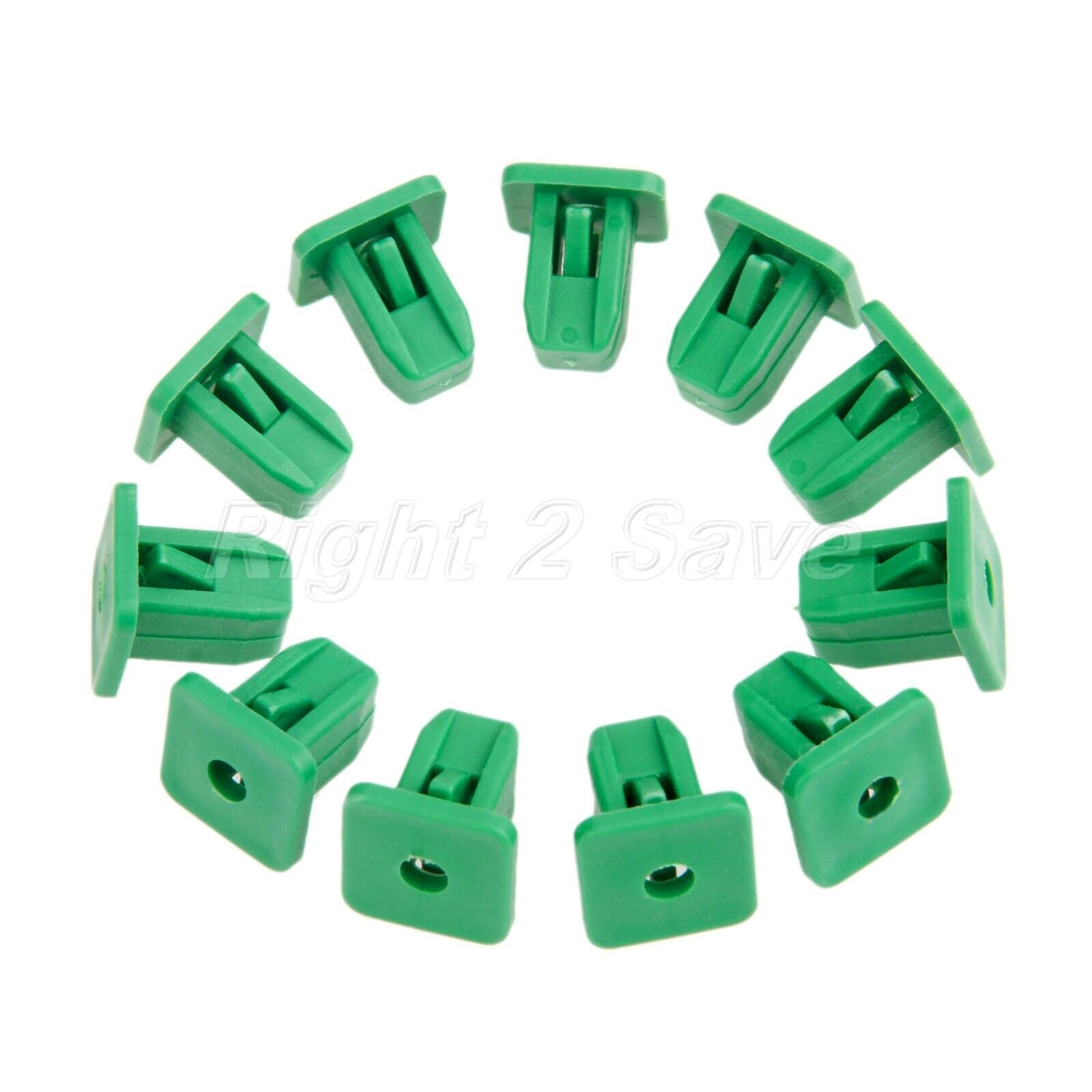 50pcs Car Auto Rivets  Door Trim Panel Clip Fastener fender bumper surface Nylon