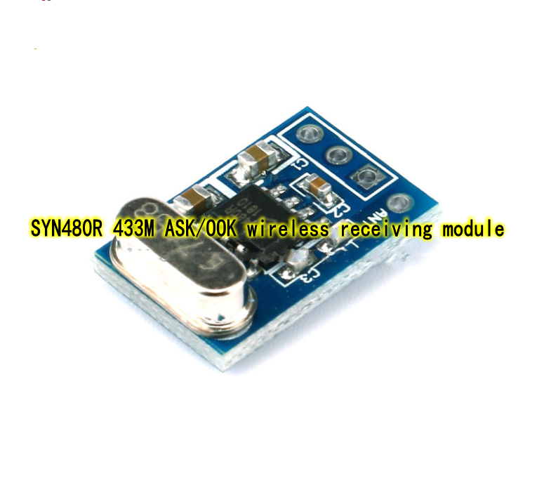 1pcs SYN480R 433M ASK/OOK wireless receiving module