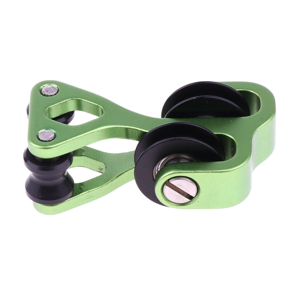 Pulley Compound Bow String Separator Cable Slide Splitter green