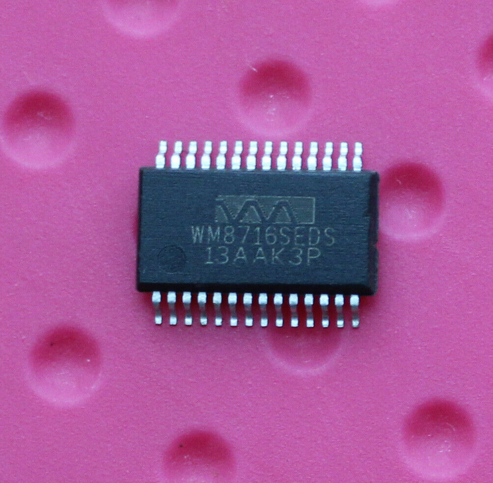 1pcs WM8716SEDS SSOP28 Integrated Circuit IC