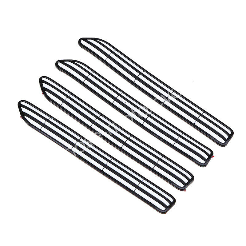 Car Door Edge Guard Anti-Scratch Protector Rubber Molding Strips Universial 4PCS