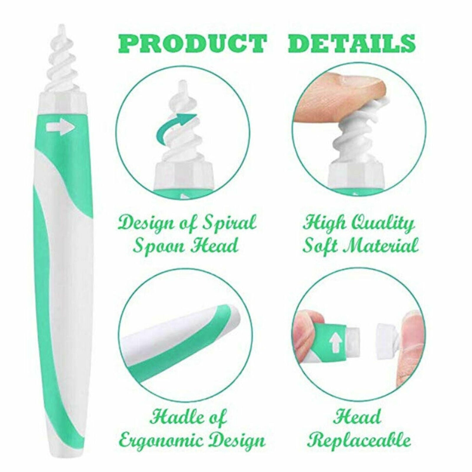 15PCS + EAR WAX CLEANING TOOL QTWIST Q GRIP Q TWIST 2020 HOT