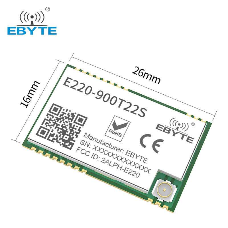 Ebyte LoRa E220-900T22S SMD Module LLCC68 868MHz 915MHz smart sensor module