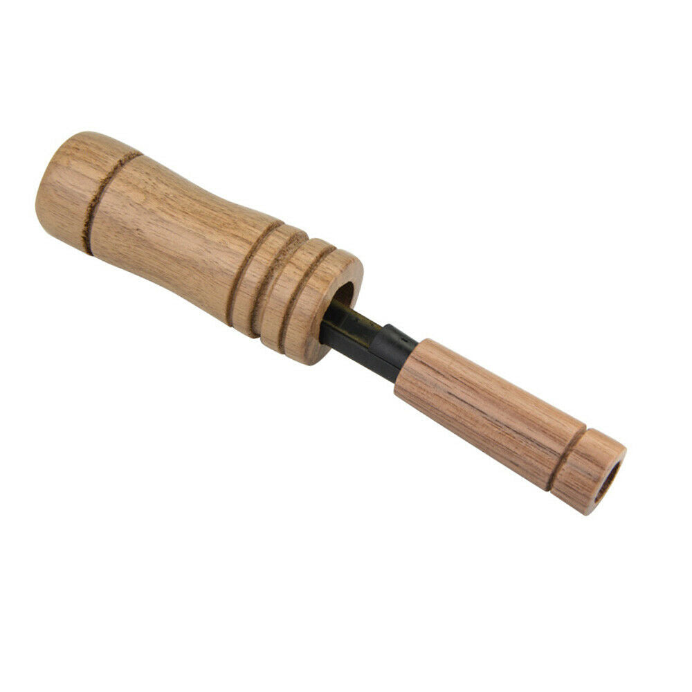 Wood Wooden Duck Call Whistle Goose Calls Game Hunting Outdoor Camping