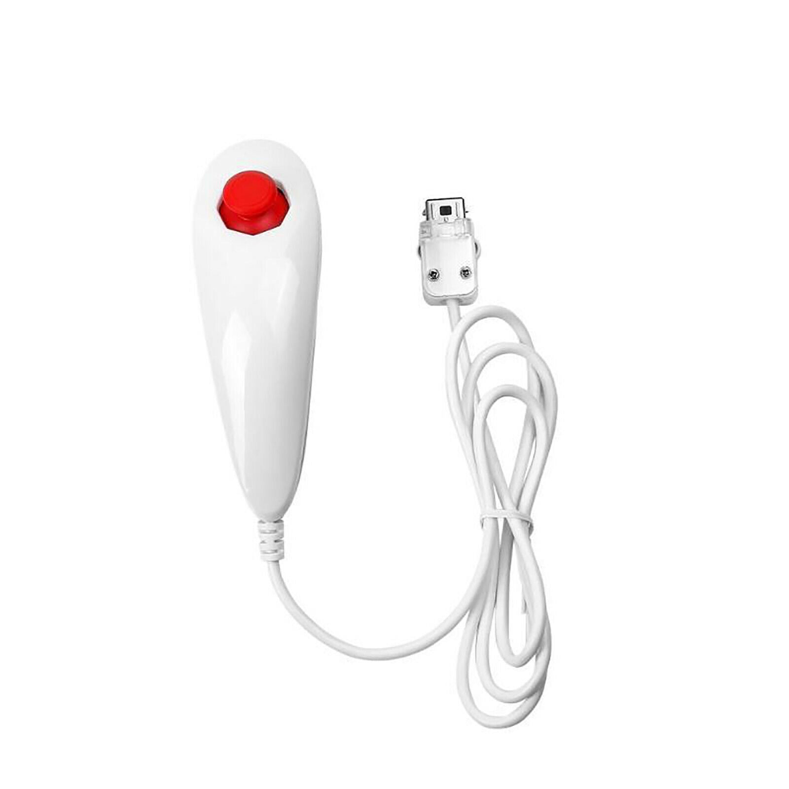 2in1 Left Right Handle Controller Remote Gamepad w/ Built-in Accelerator for Wii