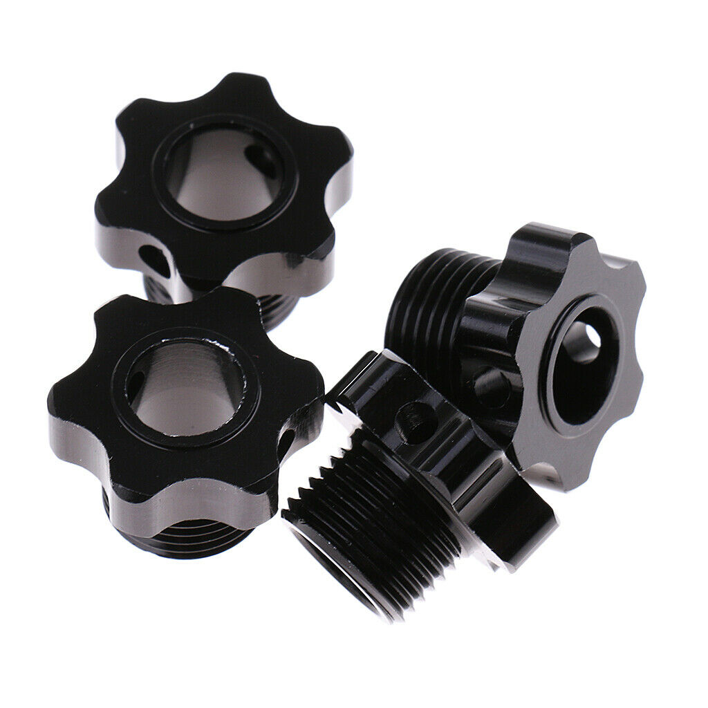 4pcs Universal Wheel Hex Hub 17mm Tire Adapter for 1/8 RC Crawler Car Parts