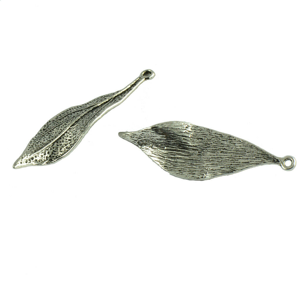 20 Pieces of Novelty Natural Exquisite Leaf Shaped DIY Jewelry Supplies