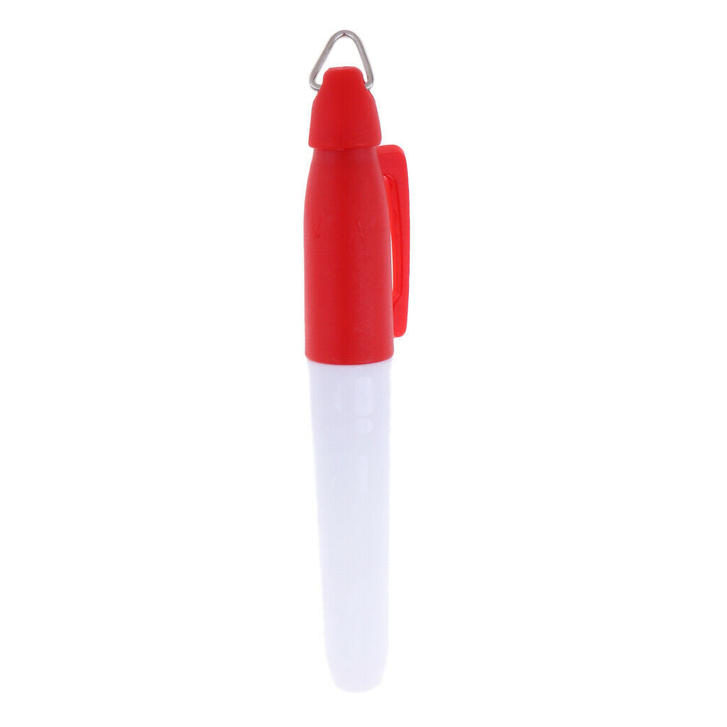 2x Universal Golf Ball Marker Pen Golf Training Accessory for Golf Ball -Red