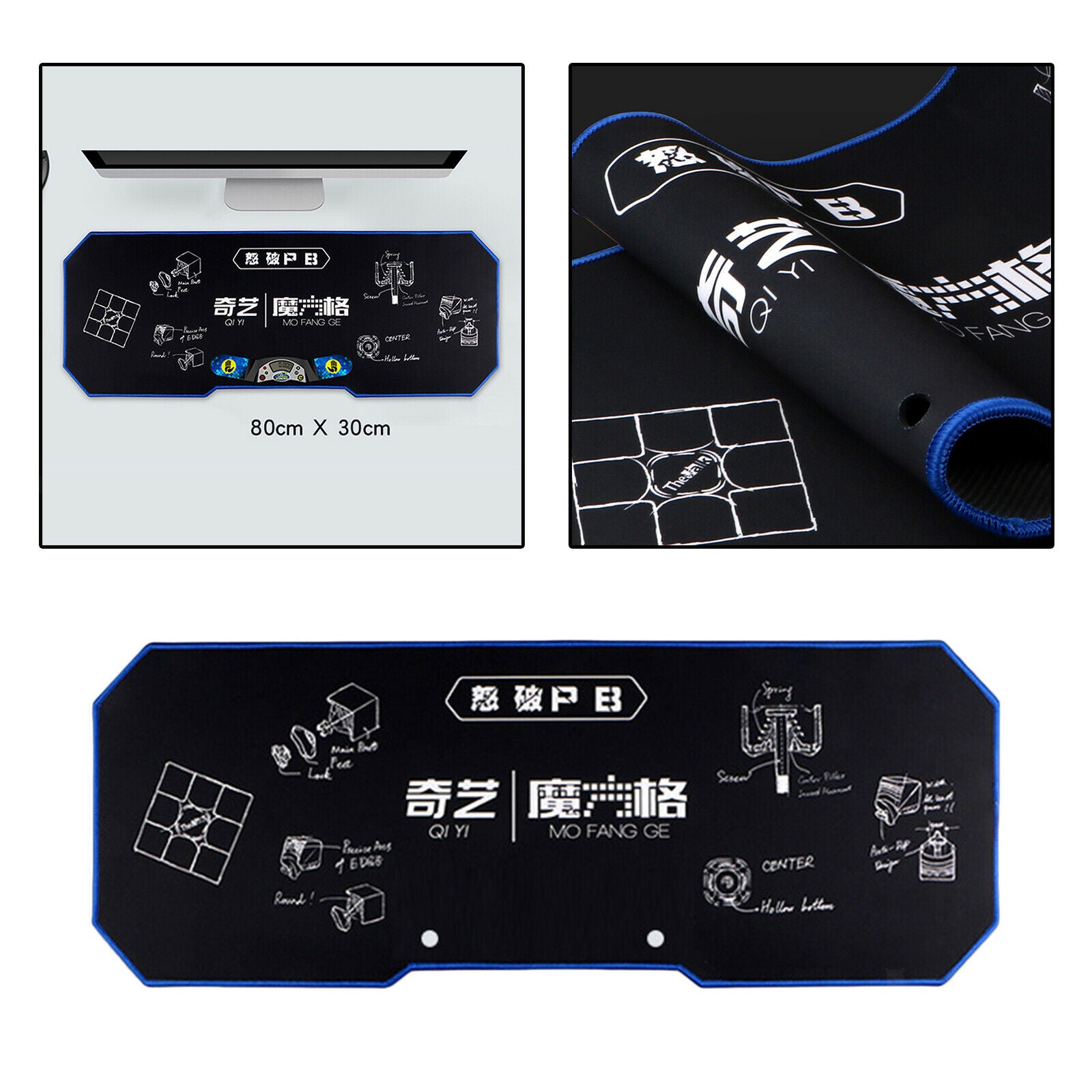 Timer Training Practice Pad Place Mat for G4 Pro Competition Clock Large