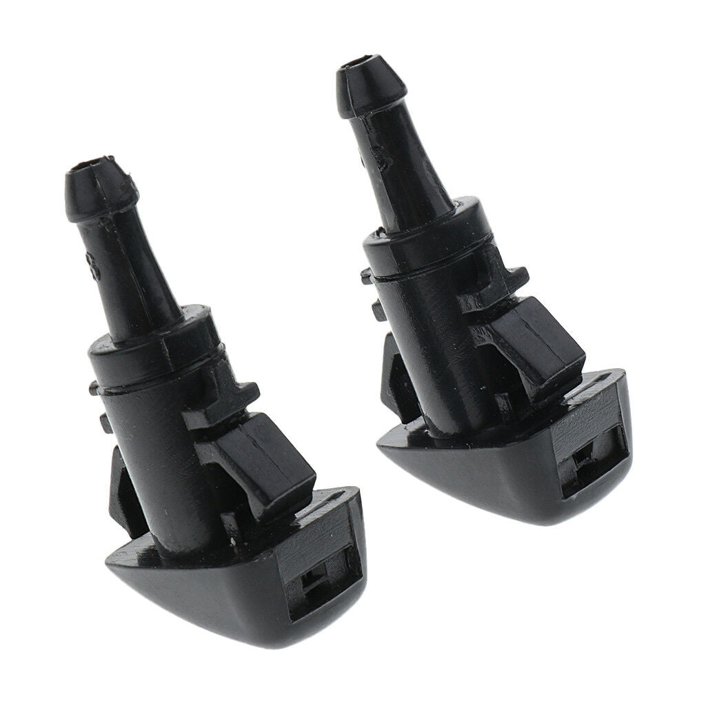 Pair Car Wiper Water Jet Spray Washer Nozzle for Chrysler 300C Jeep Compass