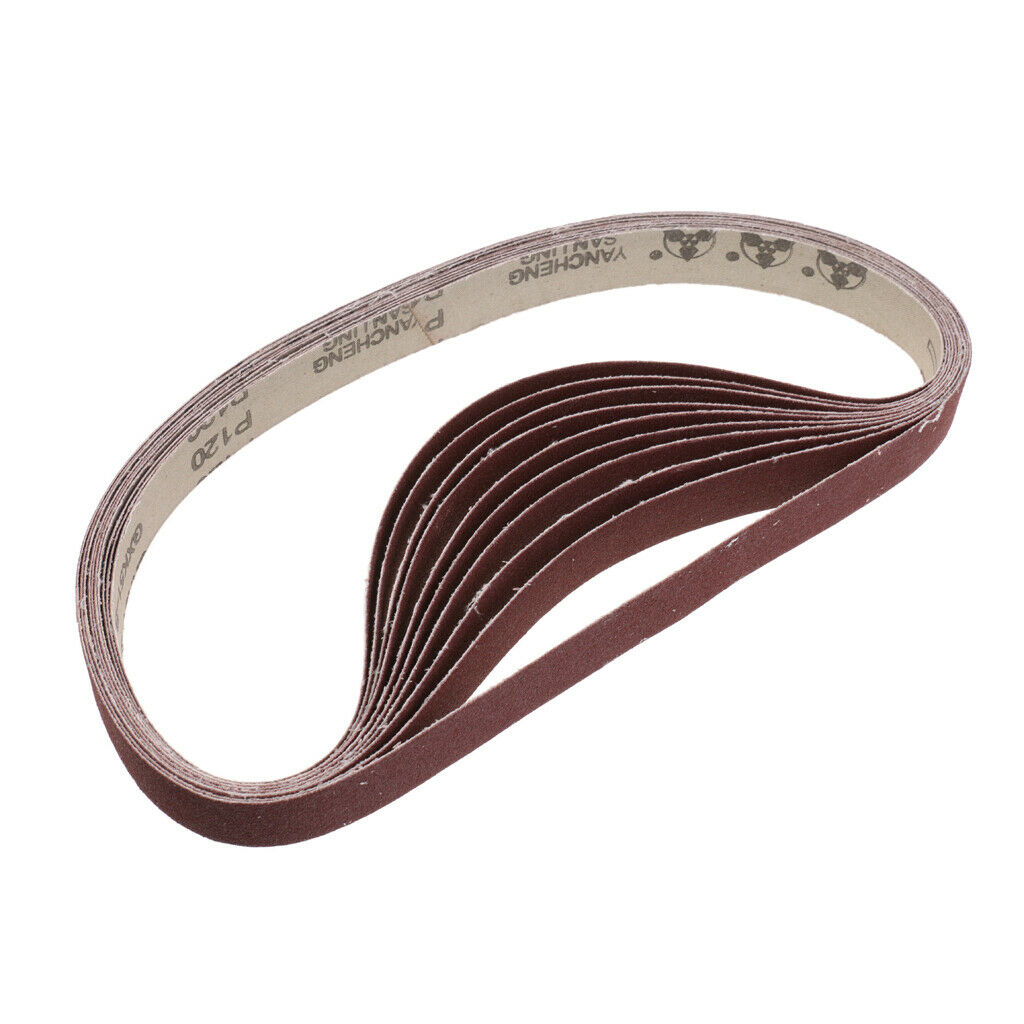 40x 80 120 600 240 Grit 1x30" Sanding Belts For Portable Strip Belt Sander