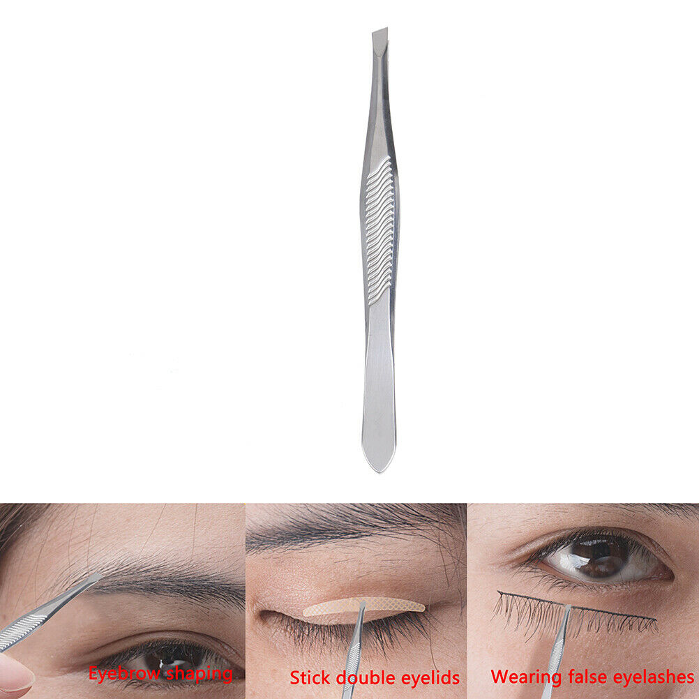 Eyebrow Face Hair Clip Tweezer Remover Grafting False Eyelashes Eyebrow C.l8