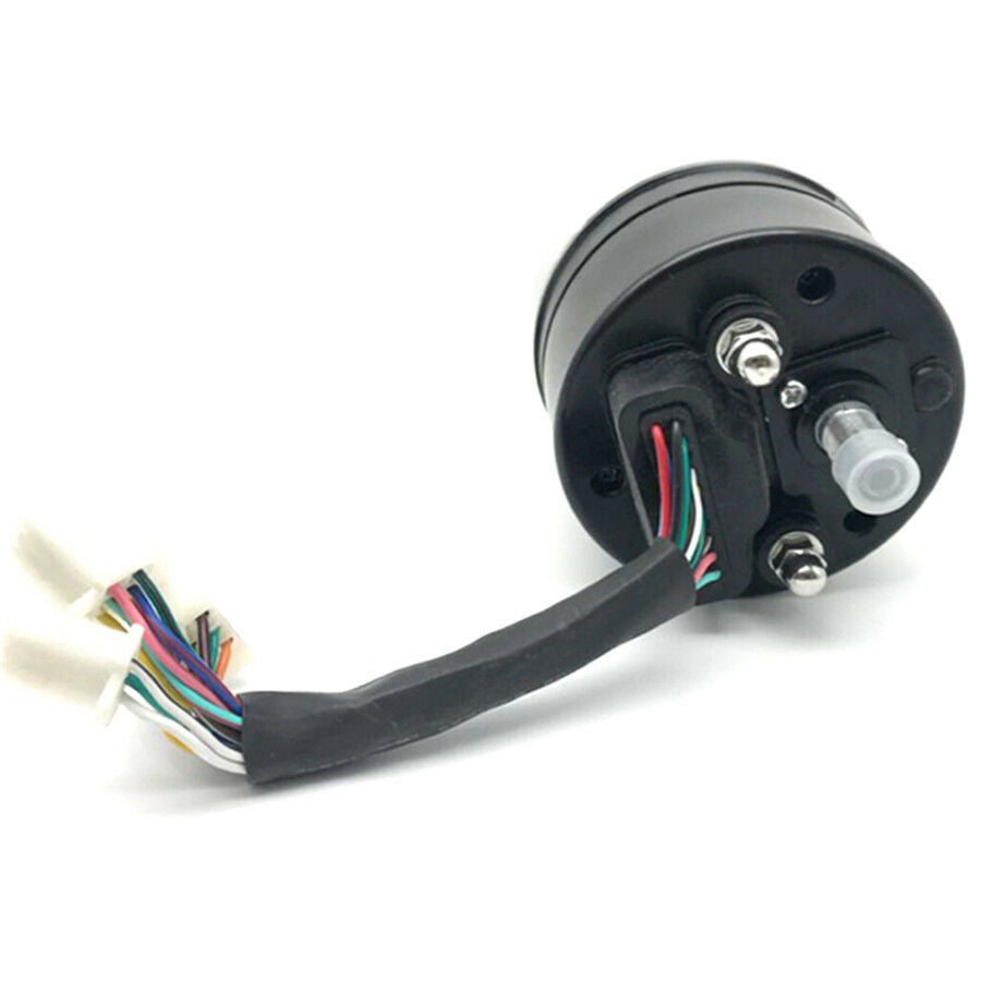 1 Pcs Black Anti-glare Motorbike LCD Speedometer Tachometer 0-12000RPM ODO Gauge