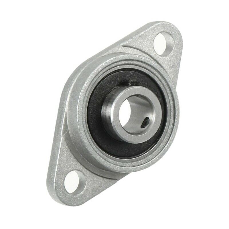 4Pcs Kfl08 Pillow Block Bea 8Mm Bore Diameter Zinc Alloy Rhombic Flange Bea FoI9