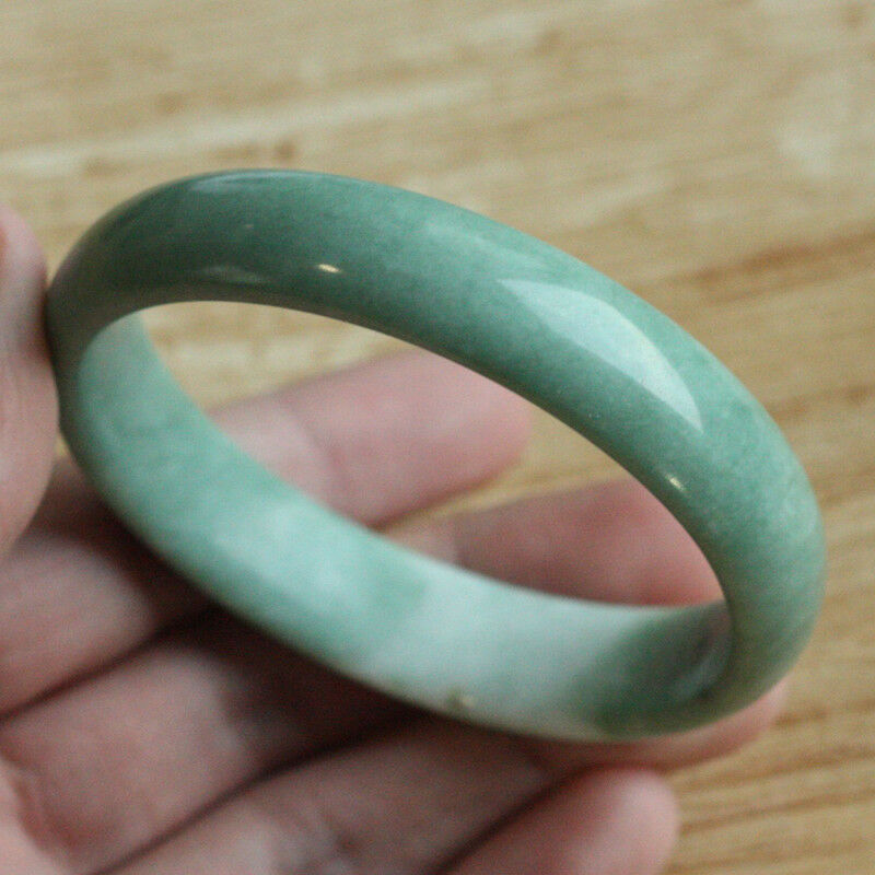 5pcs 62-60mm China Beautiful Fashion Female Natural Green JADE Bracelet Bangle