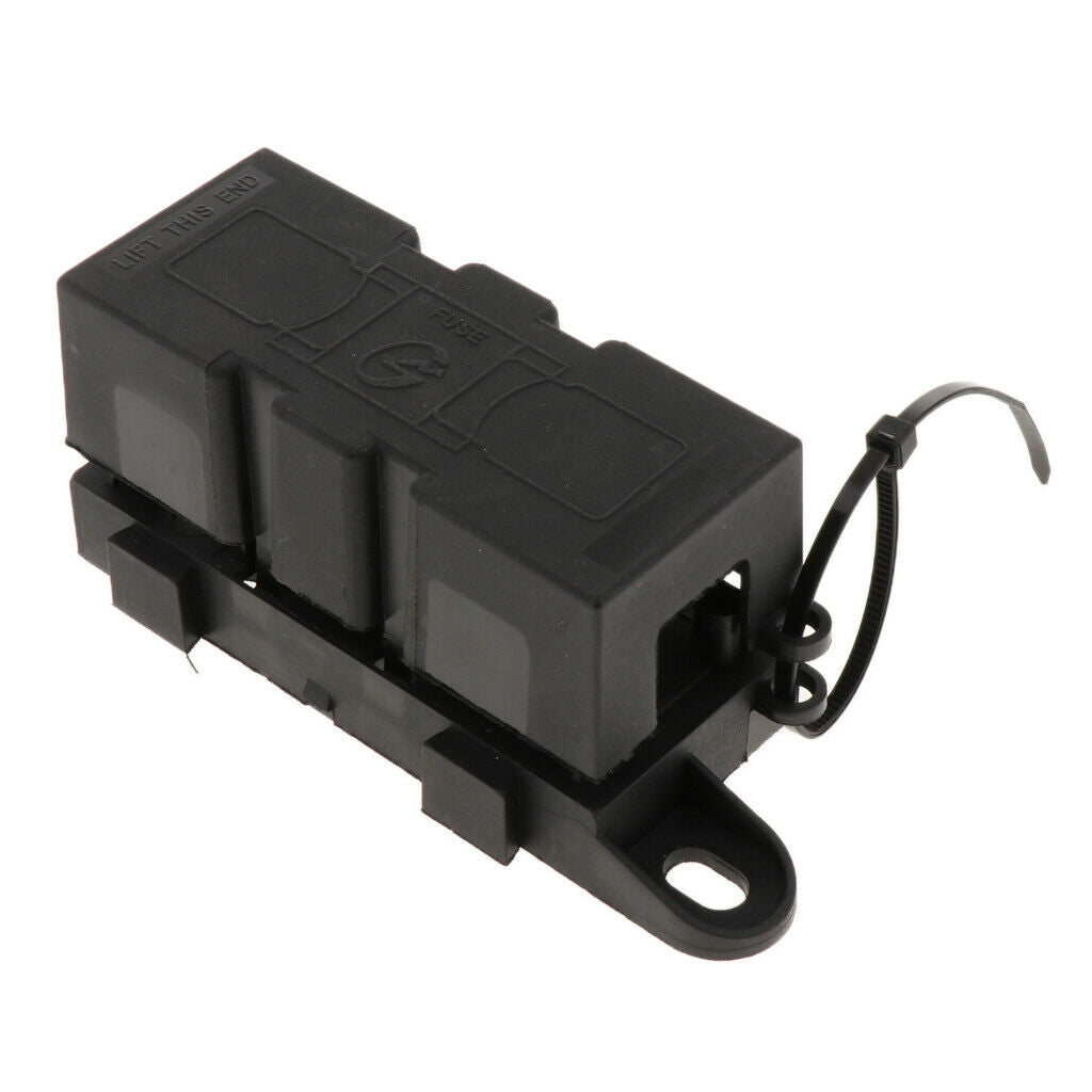 2x MEGA Bolt-on Fuse +Fuse Block/Holder for RV/Van/Truck/Boat/Yacht/Marine