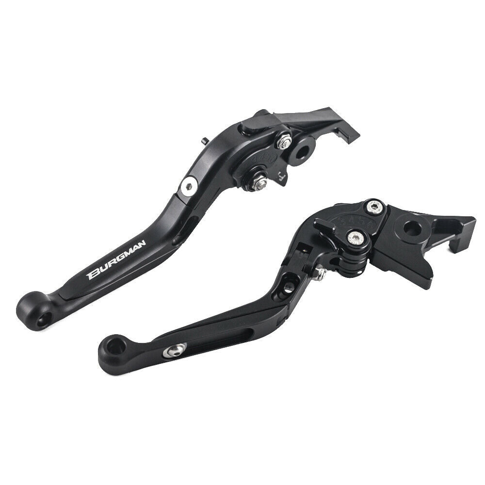 Folding Extendable Front Rear Brake Levers For SUZUKI BURGMAN125 UH125/150 AN250