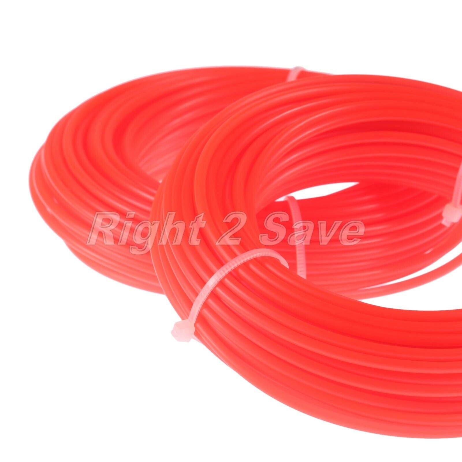 Brush Cutter Parts 2.4*15m Round Nylon Grass Trimmer Cutting Line Replacement