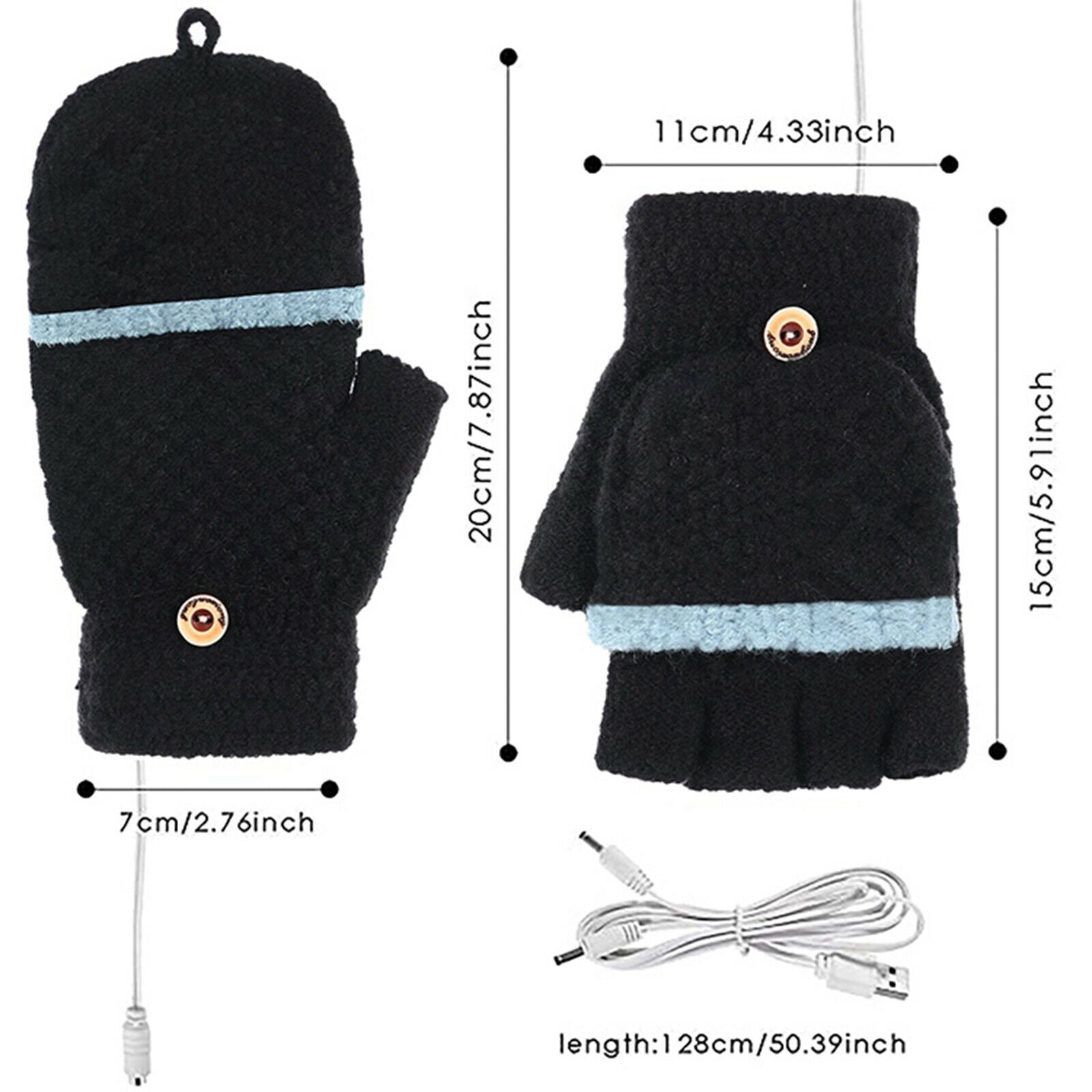 Adults Kids Multifunctional Hand Warmer USB Heating