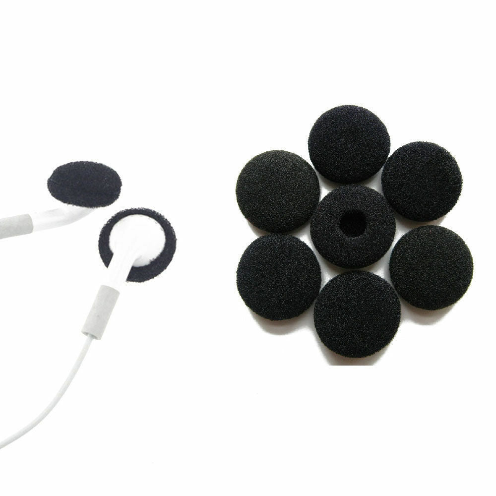 12 Pairs Headphones Earphone Headset Soft Sponge Foam Cover Ear Pads Caps BDAU