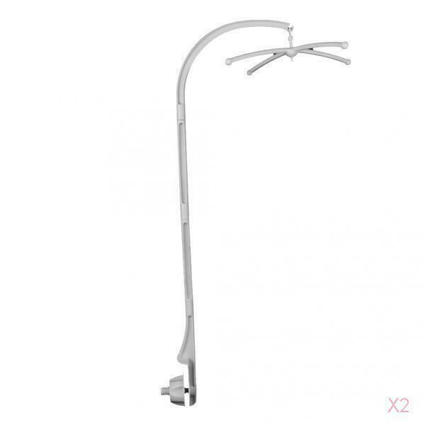 White Crib Music Box Holder Arm