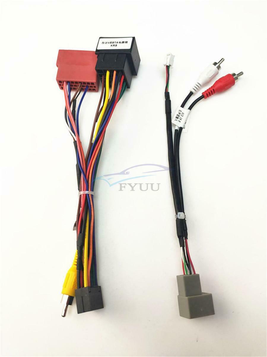 For 2006-2016 Lada Vesta Car 16 Pin Stereo Navigation Harness Connector Adapter