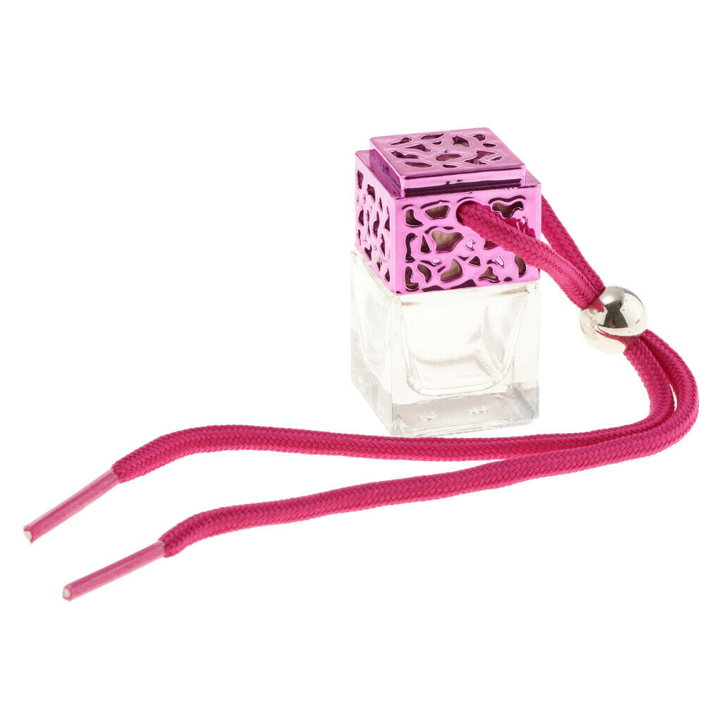 Clear Hanging Air Freshener Bottle 5.5ml Auto Hotel Club Hanging Decoration