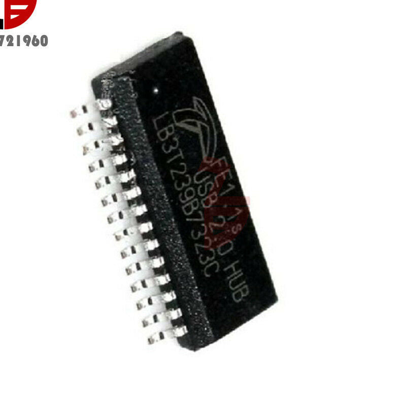 10PCS USB 2.0 Hub Controller 1 USB to 4 USB IC FE1.1S Multiple USB Converter