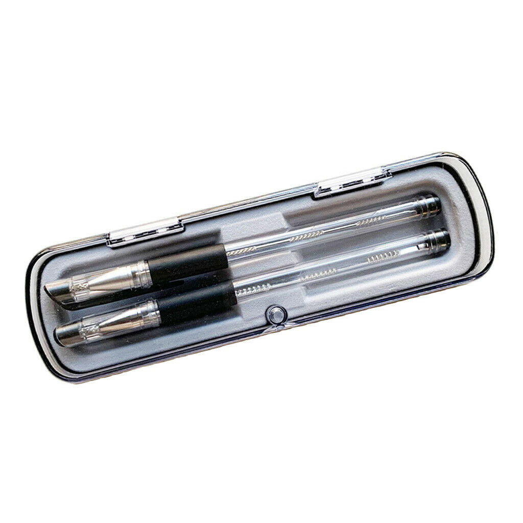 2pc Cigar Needle Drilled Portable Dredge Tool Lightweight Gift for Friends