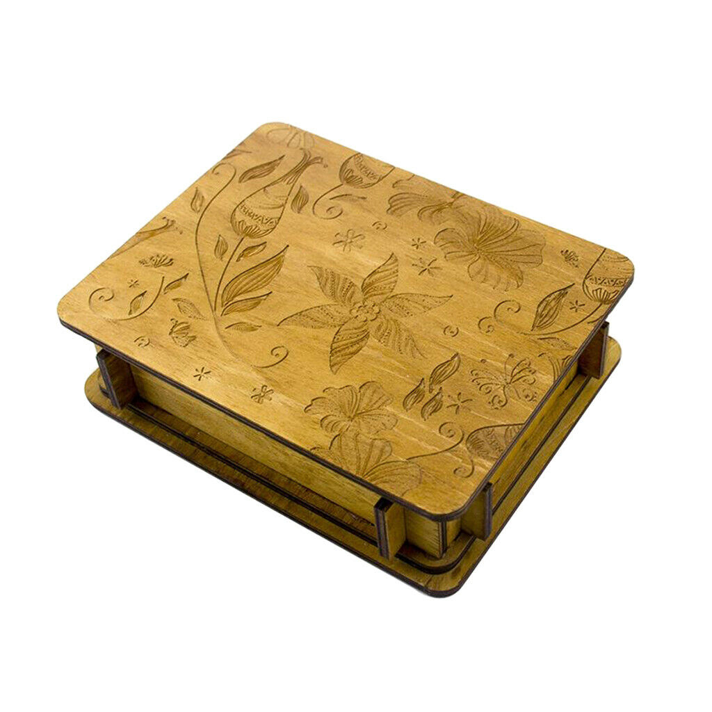 Puzzle Box Educational Game Box Wooden Magic Toys Boxes Brain Teaser Gifts