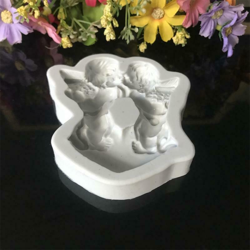 Mini Angel Baby Fondant Molds Silicone Cake Decorating Tools Clay Mold for Kid