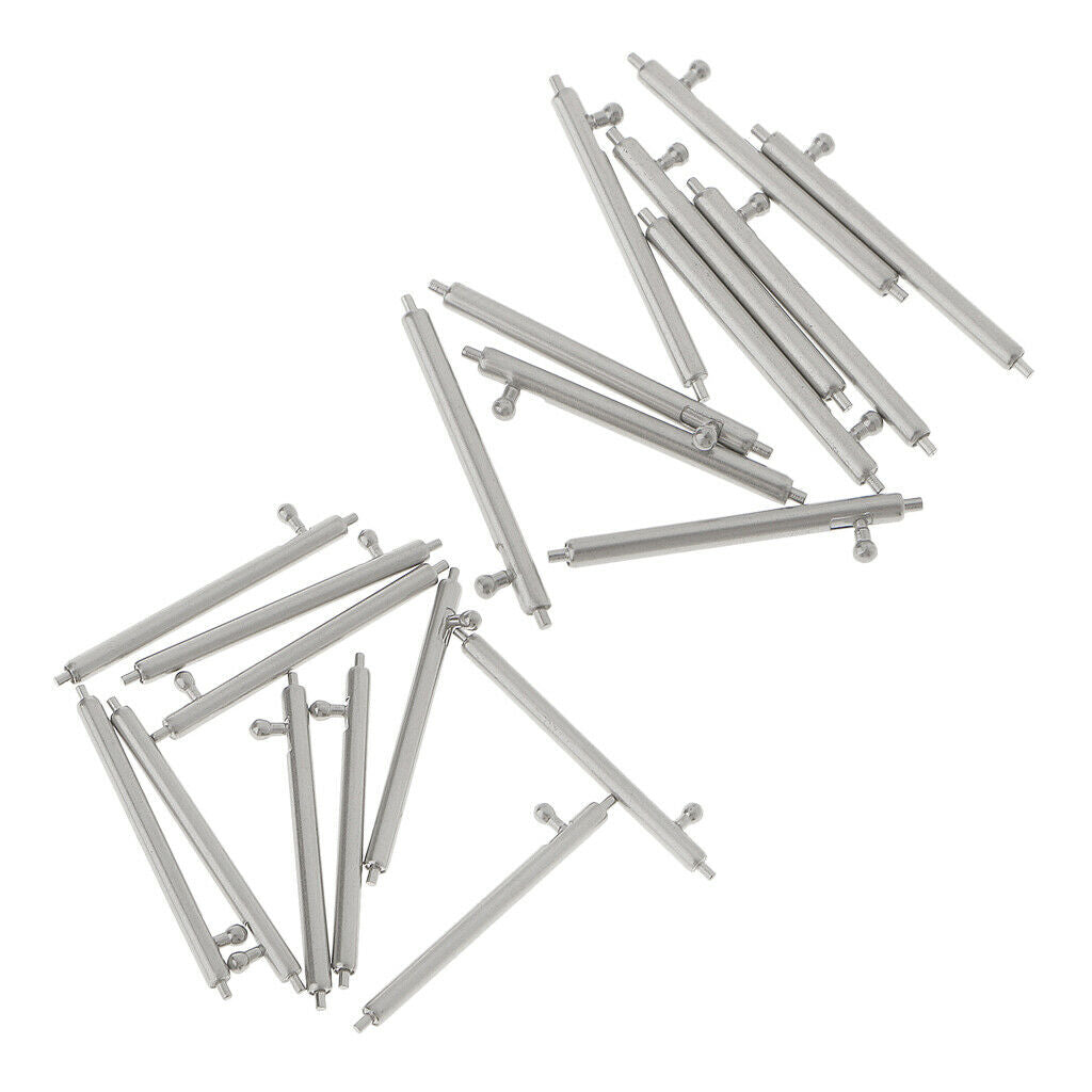 20pcs Quick Rese Watch Strap Bars Pins 20mm 22mm DIY Watch