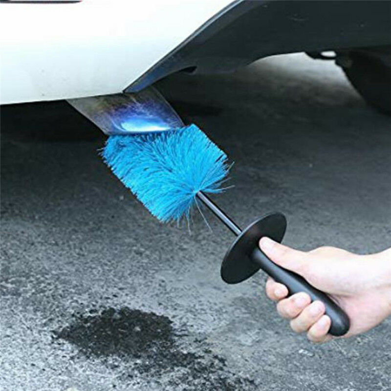 Car Washing Tools Car Tire Brush Car Rim Cleaning Brush Car Wheel Brush Blue BDA