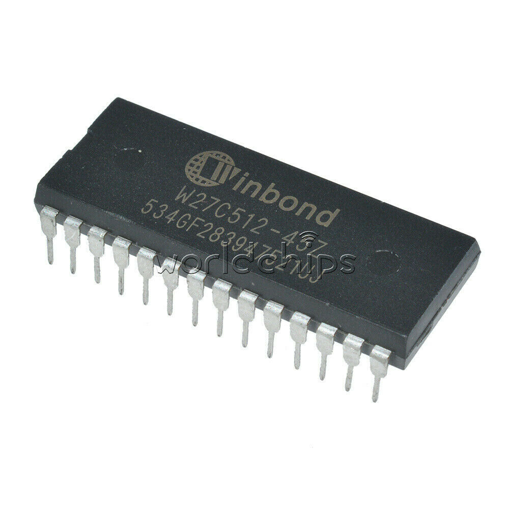 10PCS W27C512-45Z W27C512 IC DIP EEPROM 512KBIT 45NS Winbond EEPROMs Module