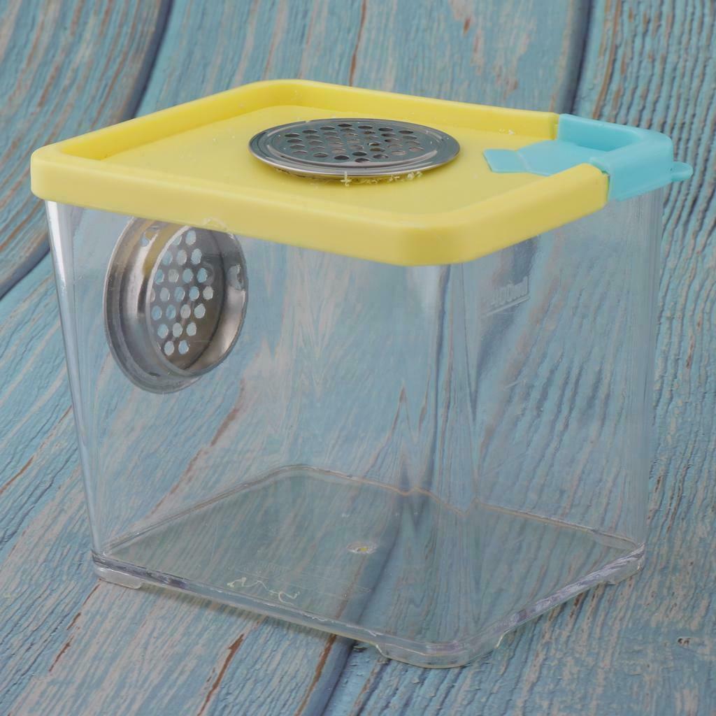 2Pcs/Set Spider Incubation Box Feeding Box for Reptile Amphibians Insects