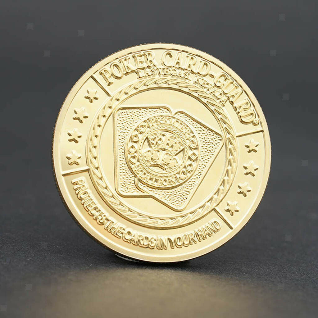 Commemorative Challenge Coins Collectible Casino Chips Poker Guard Protect 6