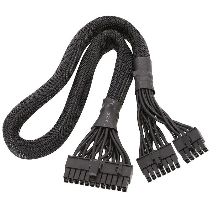 14+10Pin to 24 Pin AT Supply Cable 20+4 Pin PC PSU Motherboard Cable for CorsaN6