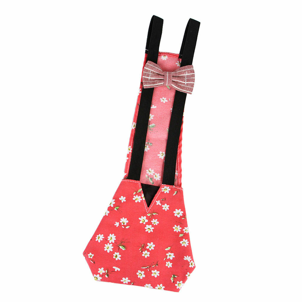 Goose Ducks Diaper Poultry Nappy Fashionable Cloth Apparel Diaper Red L