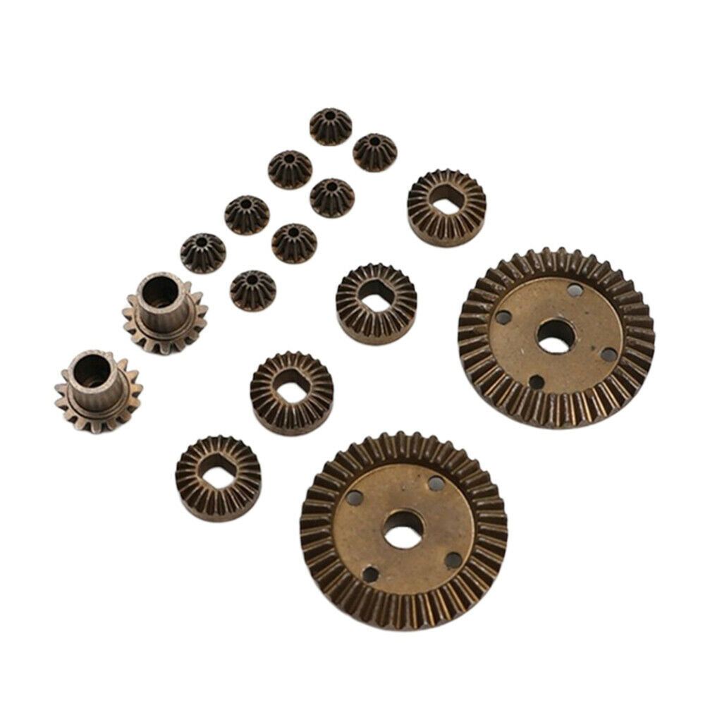 1:18 RC Car 38/12/24/15T Differential Gears for WLtoys A949 A959 A969 A979
