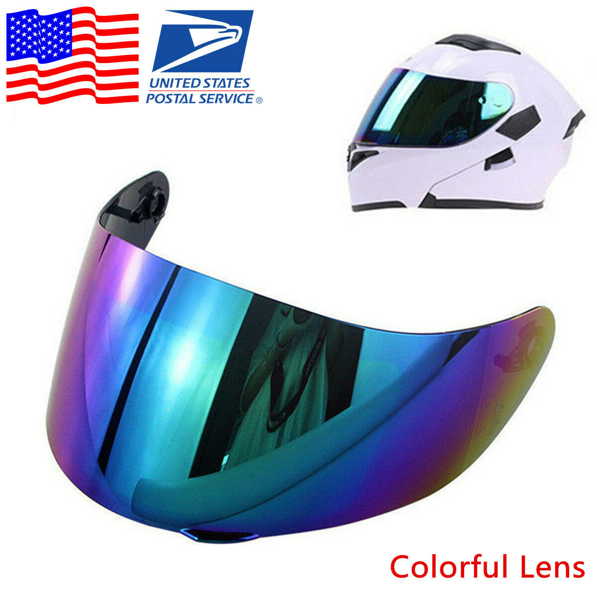 Motorcycle Helmet Full Face Shield Lens Visor Anti-glare/UV For K1 AGV K5 K3SV