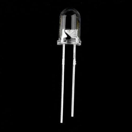 100Pcs 3mm Purple UV Color Water Clear LED Light Round Top Emitting Diode F3