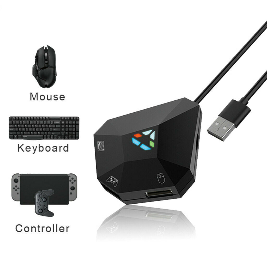 Gaming Keyboard Mouse Converter For N-Switch/PS4/X1/360 Game Controller Adaper