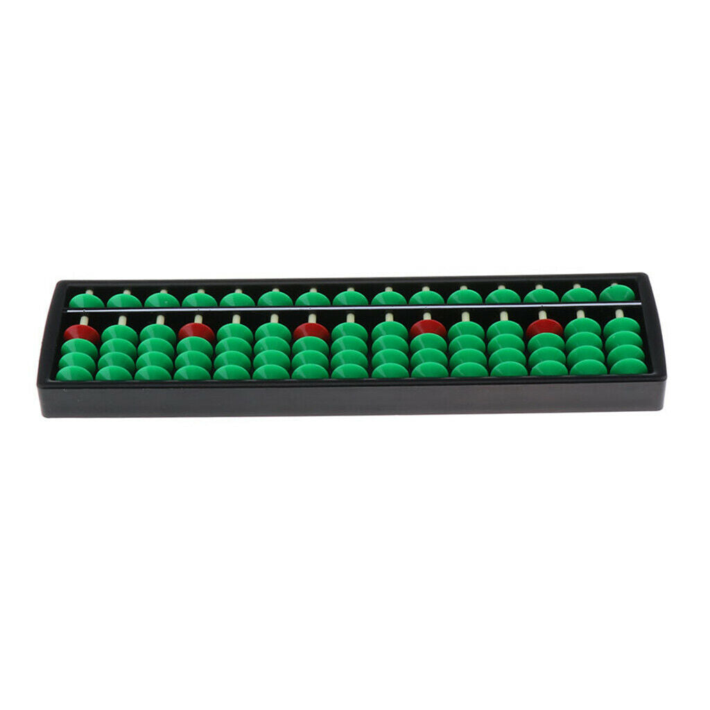 Kids Plastic Abacus Beads Arithmetic Soroban Calculating Tool, Train Counting