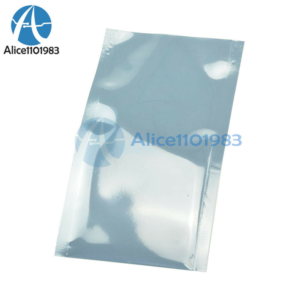 50PCS Aluminized ESD Anti-Static Shielding Bags 60 x 100mm