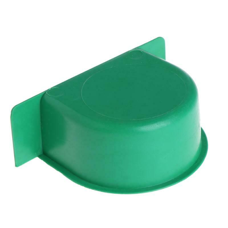 Bird Feeder Water Food Feeding Parrot Cage Plastic Bowl Pigeon Drinking Device