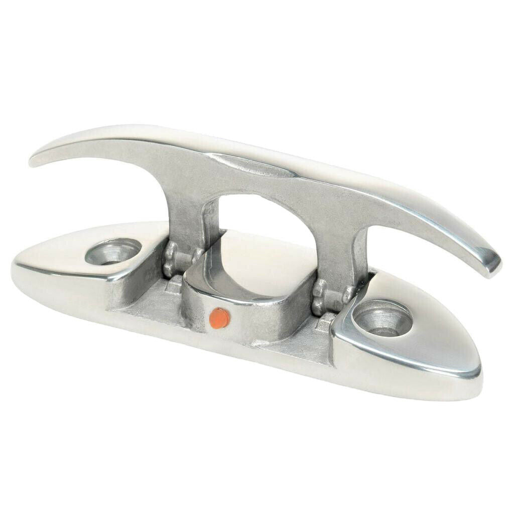 6" 316 Marine Stainless Steel  Boat Flip Up Folding Dock Cleat