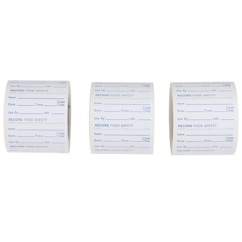 500pcs Kitchen Container Bag Jar Packing Stickers Food Storage Date Labe.l8