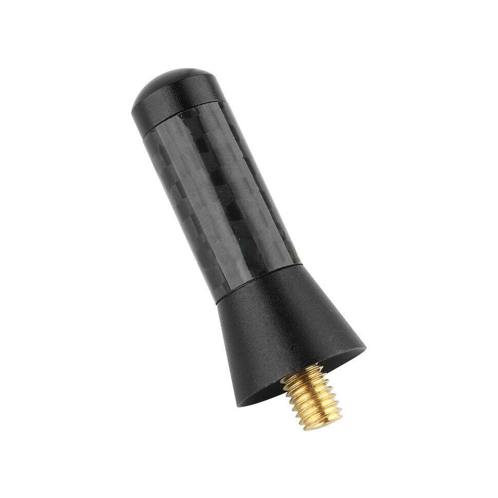 3.5cm/1.4" Carbon Fiber Screw Aluminum Car Short Stubby Mast Antenna Accessories